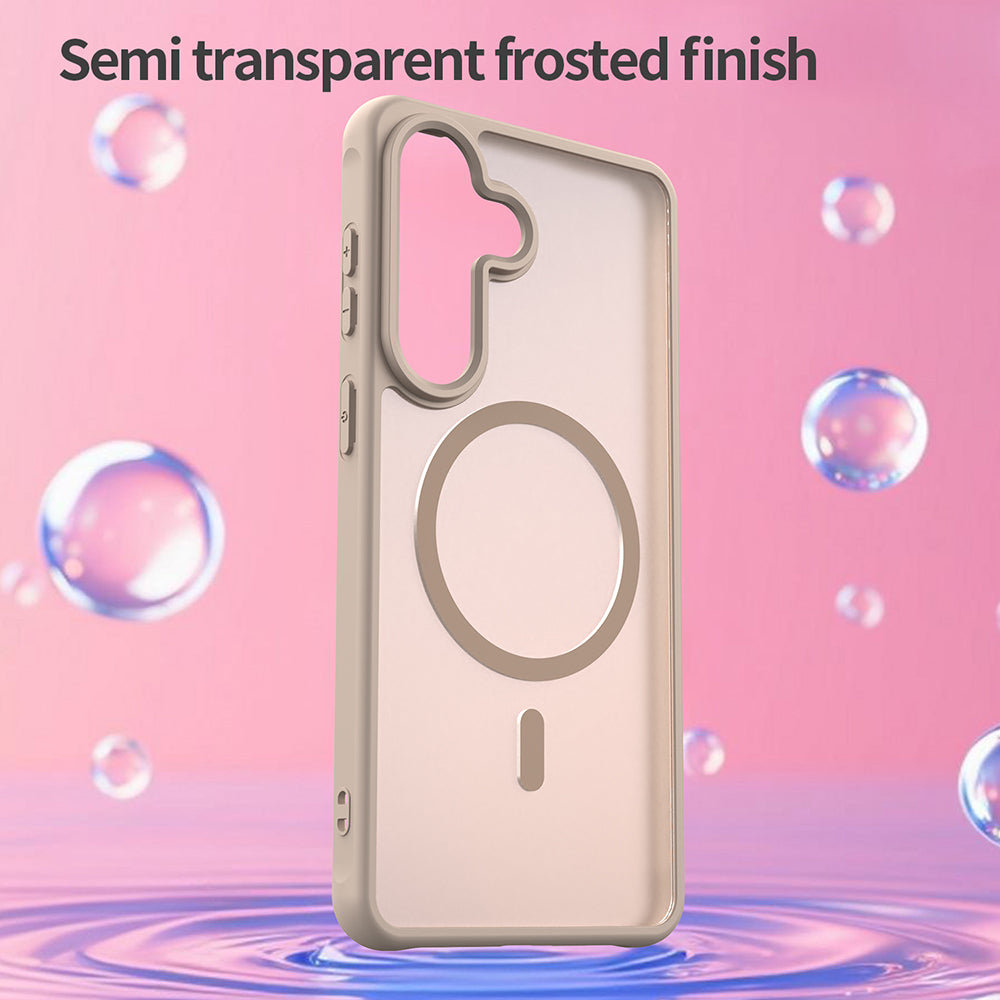 MagSafe Case for Samsung Galaxy S26 Plus S947, Techsuit, HaloFrost II, Gold