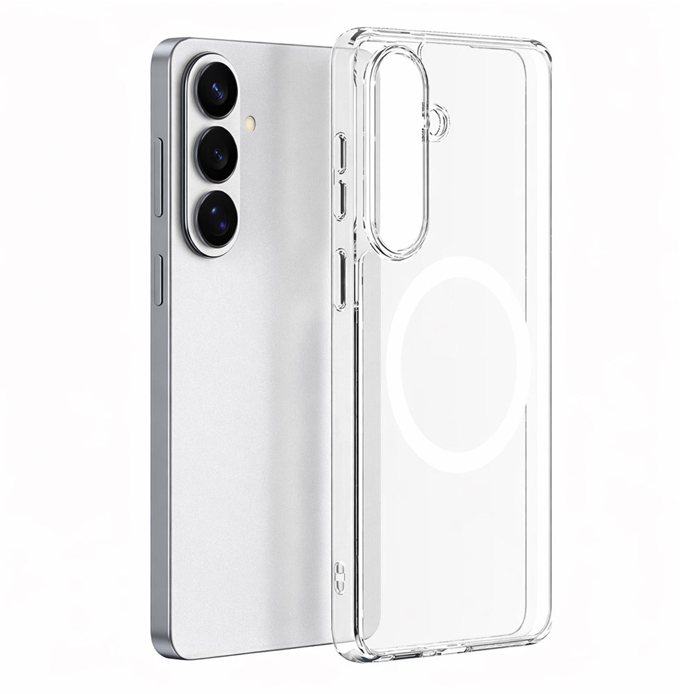 Coque MagSafe pour Samsung Galaxy S26 Plus S947, Torras, Guardian, Transparente