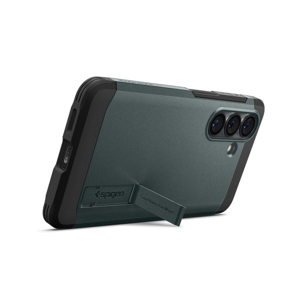 Coque MagSafe pour Samsung Galaxy S26 S942, Spigen, Tough Armor, Vert ACS10740