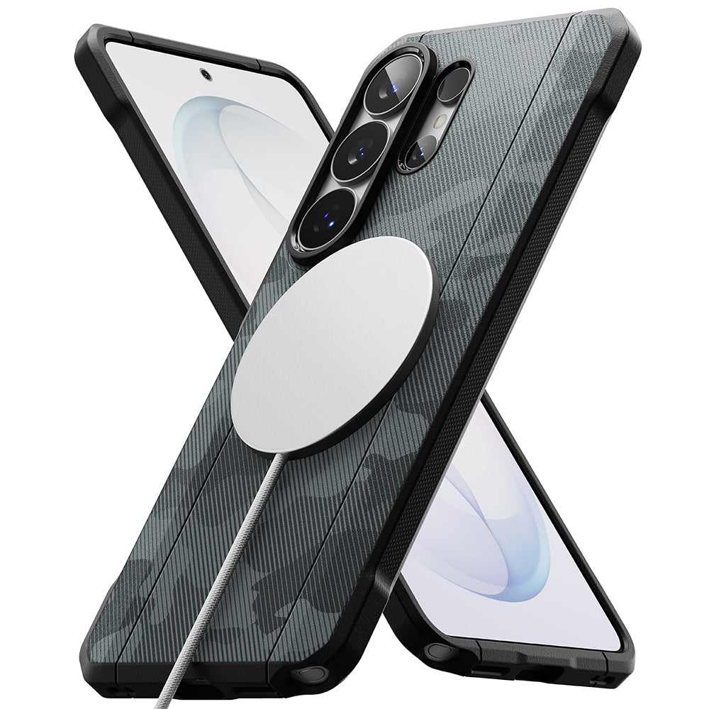 Coque MagSafe pour Samsung Galaxy S26 Ultra S948, Ringke, Onyx Alpha, Camouflage