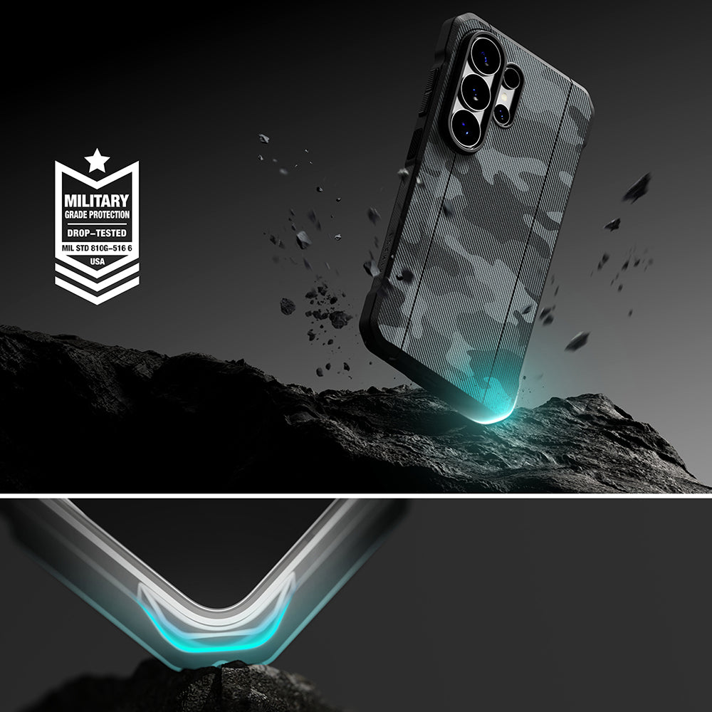 Coque MagSafe pour Samsung Galaxy S26 Ultra S948, Ringke, Onyx Alpha, Camouflage
