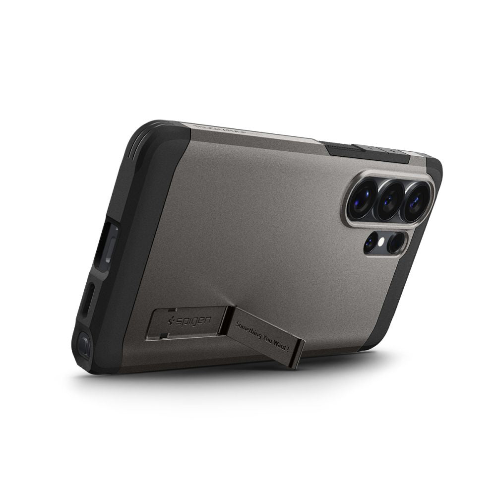 Coque MagSafe pour Samsung Galaxy S26 Ultra S948, Spigen, Tough Armor, Gris ACS10685
