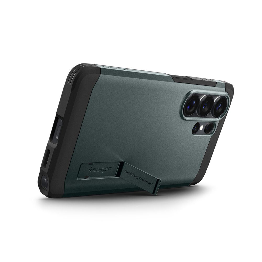 Coque MagSafe pour Samsung Galaxy S26 Ultra S948, Spigen, Tough Armor, Vert ACS10686