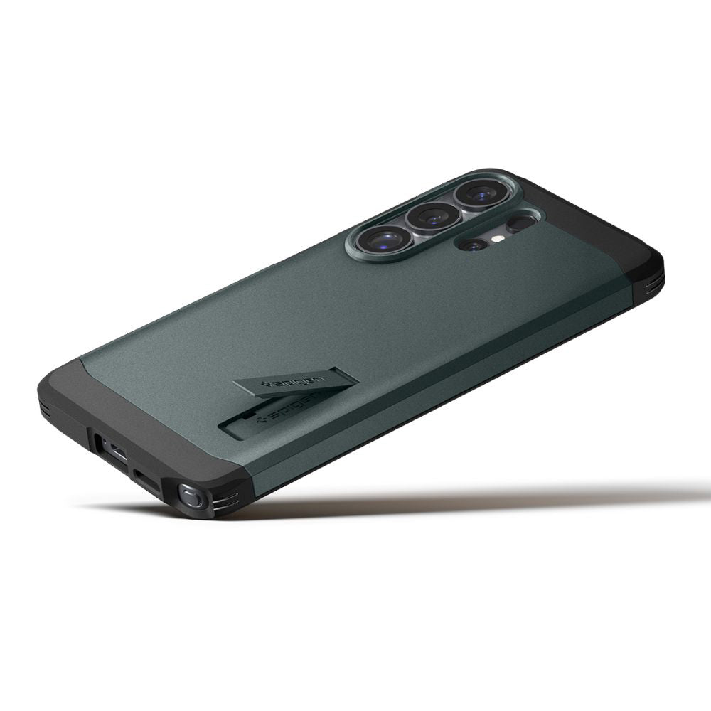 Coque MagSafe pour Samsung Galaxy S26 Ultra S948, Spigen, Tough Armor, Vert ACS10686