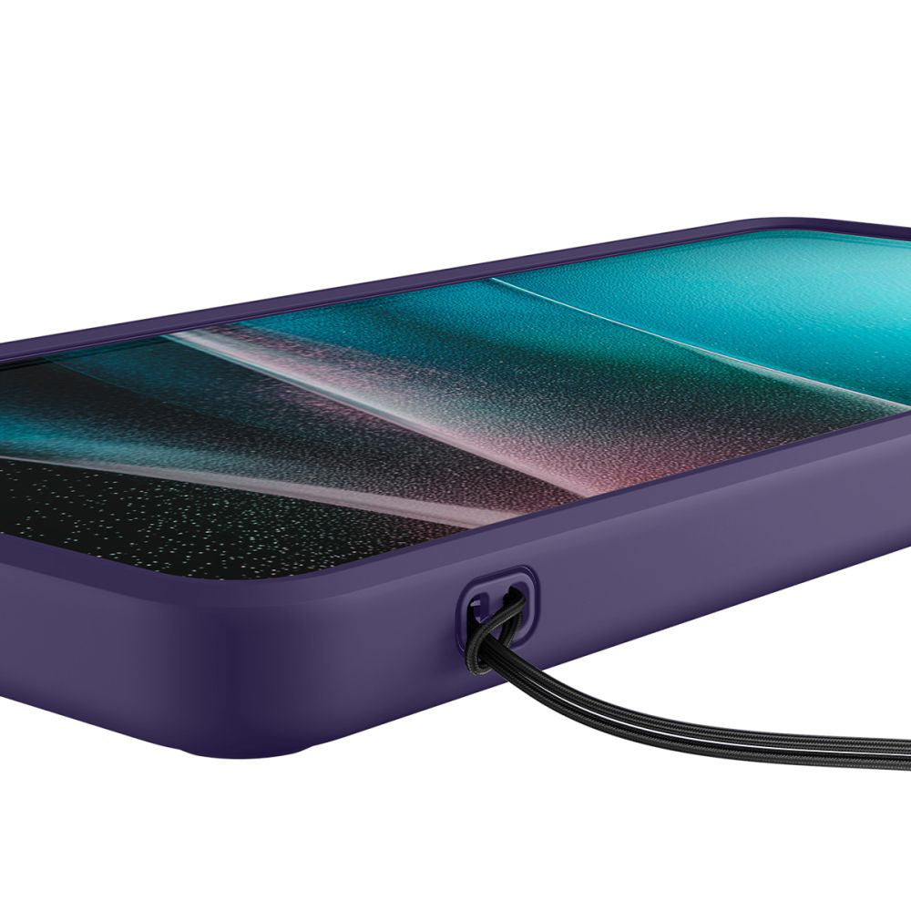 Hoes MagSafe voor Samsung Galaxy S26 Ultra S948, Spigen, Ultra Hybrid, Donkerpaars ACS11208