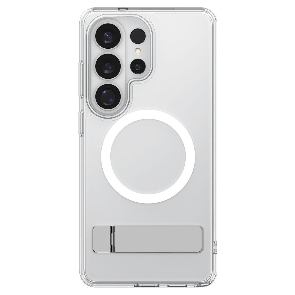 MagSafe hoesje voor Samsung Galaxy S26 Ultra S948, Spigen, Ultra Hybrid S, Transparant Wit ACS11032