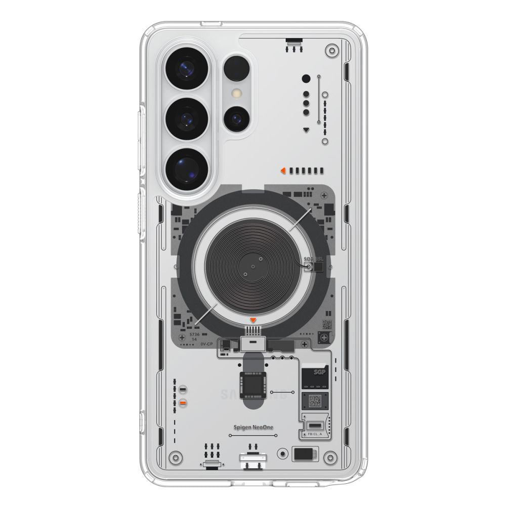 MagSafe hoesje voor Samsung Galaxy S26 Ultra S948, Spigen, Ultra Hybrid Neo One, Transparant ACS11206