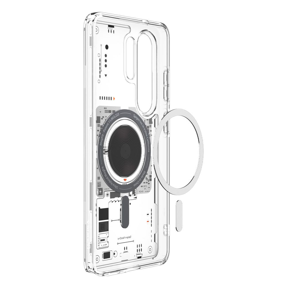 MagSafe hoesje voor Samsung Galaxy S26 Ultra S948, Spigen, Ultra Hybrid Neo One, Transparant ACS11206