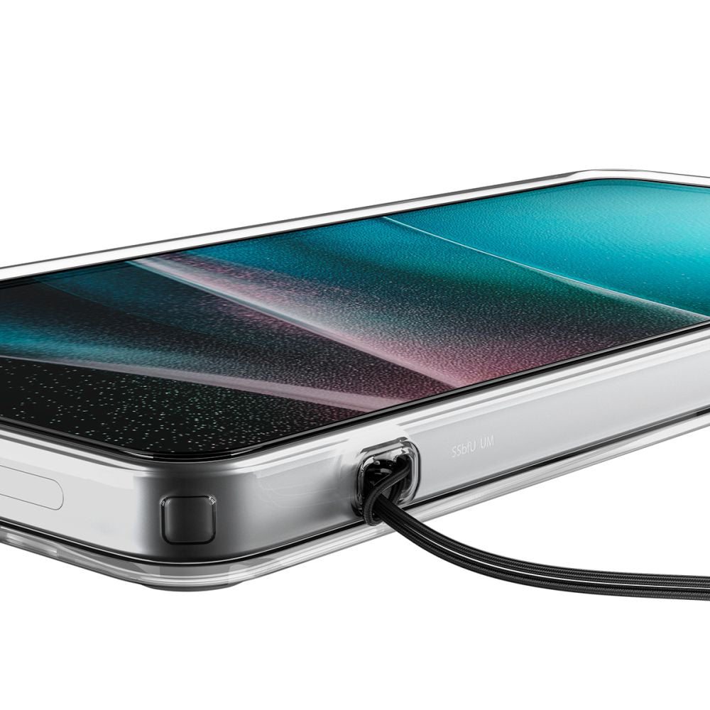MagSafe hoesje voor Samsung Galaxy S26 Ultra S948, Spigen, Ultra Hybrid, Transparant Wit ACS10679