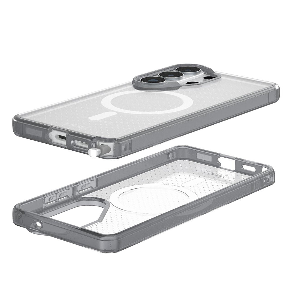 MagSafe-hoes voor Samsung Galaxy S26 Ultra S948, Urban Armor Gear, Dot, Transparant Grijs