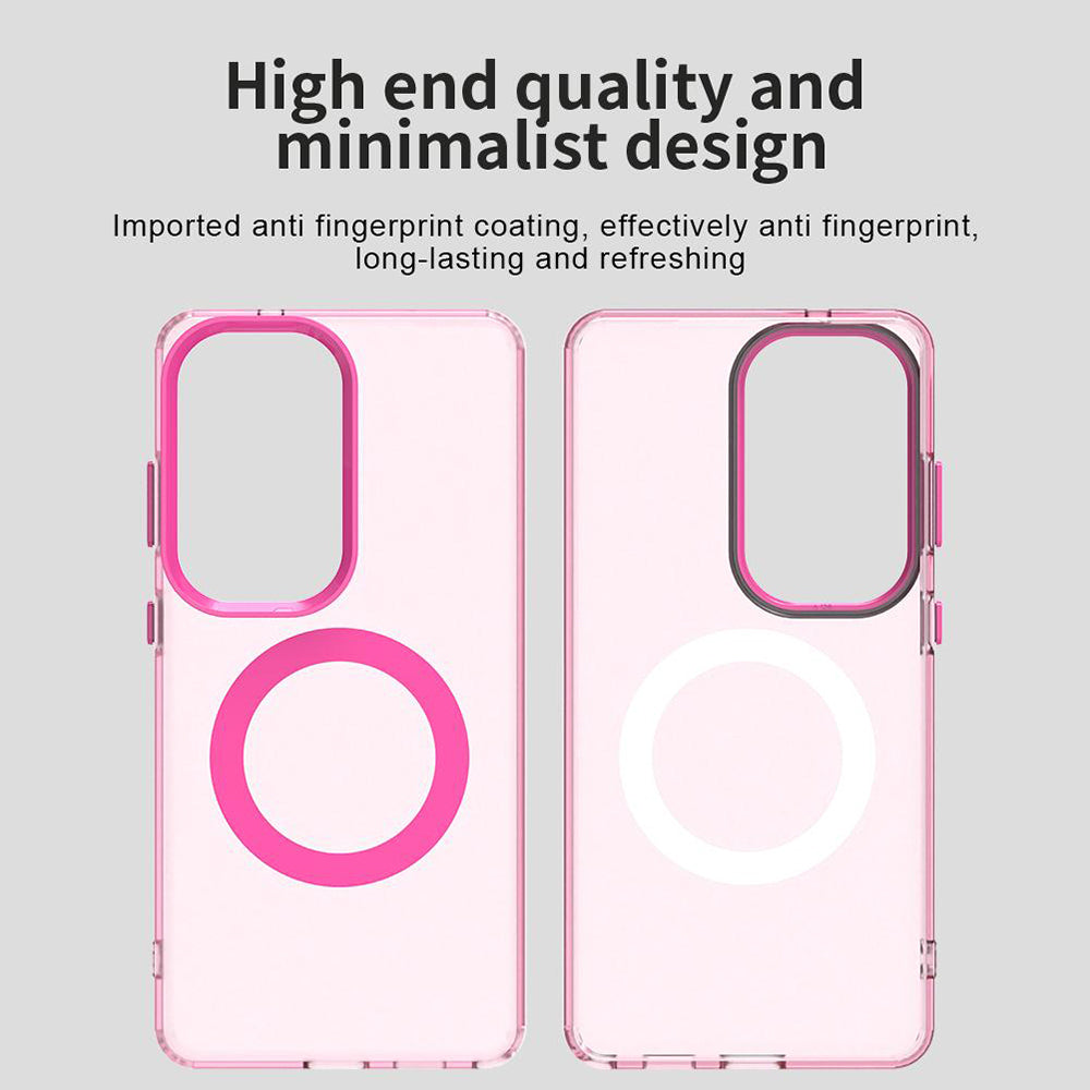MagSafe Hülle für Samsung Galaxy S26 Ultra S948, Techsuit, CandyCase, Rosa