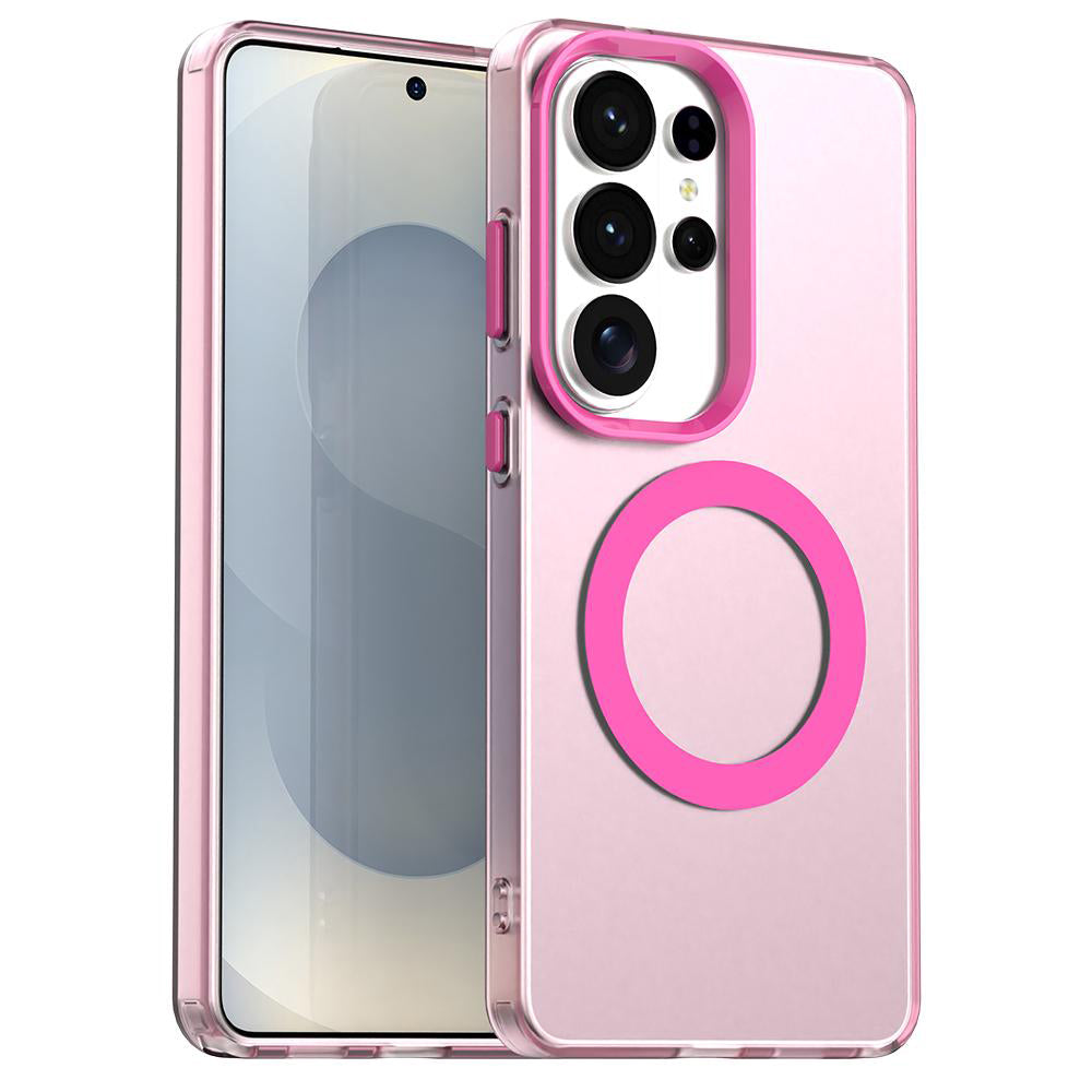 MagSafe Hülle für Samsung Galaxy S26 Ultra S948, Techsuit, CandyCase, Rosa