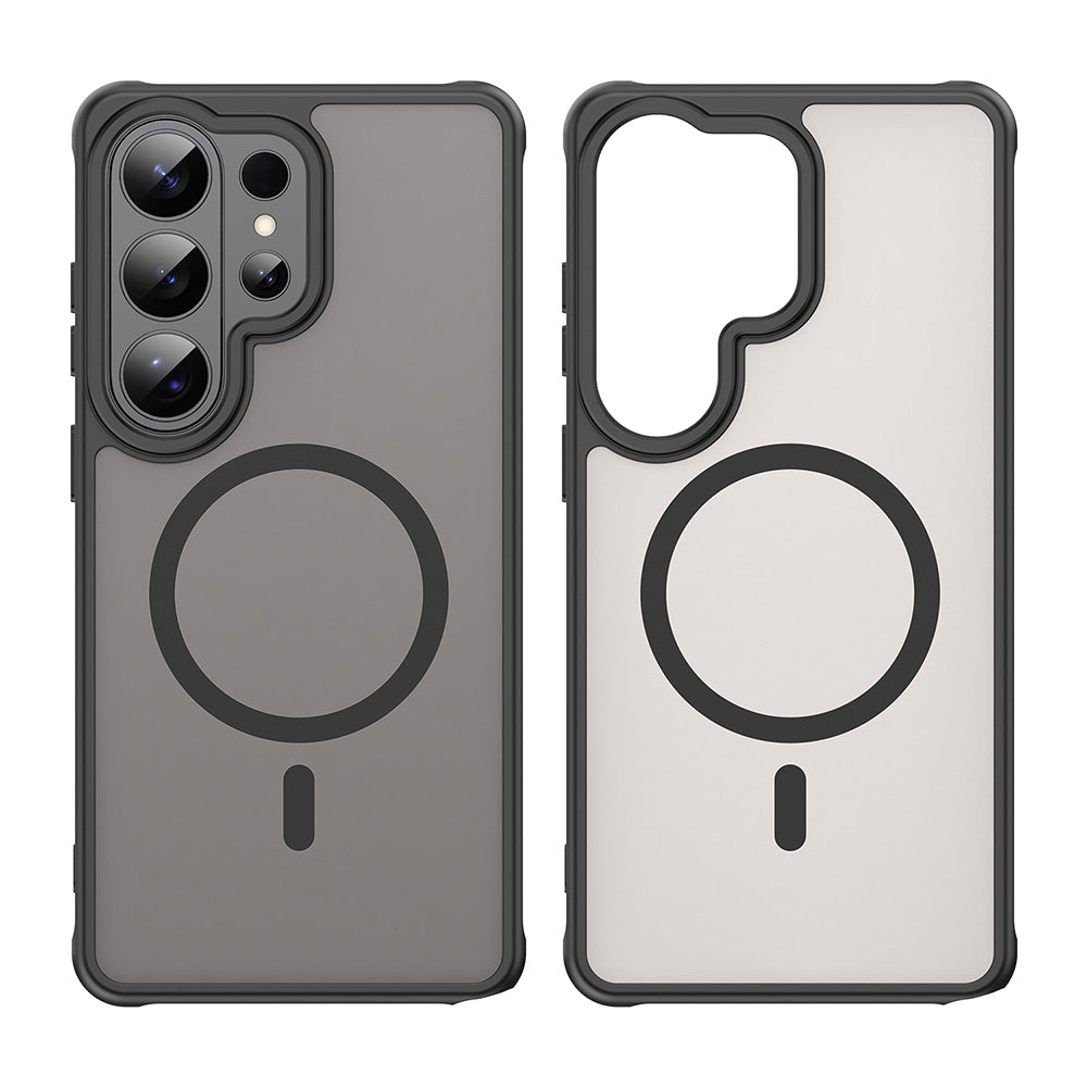 MagSafe hoesje voor Samsung Galaxy S26 Ultra S948, Techsuit, HaloFrost II, Zwart