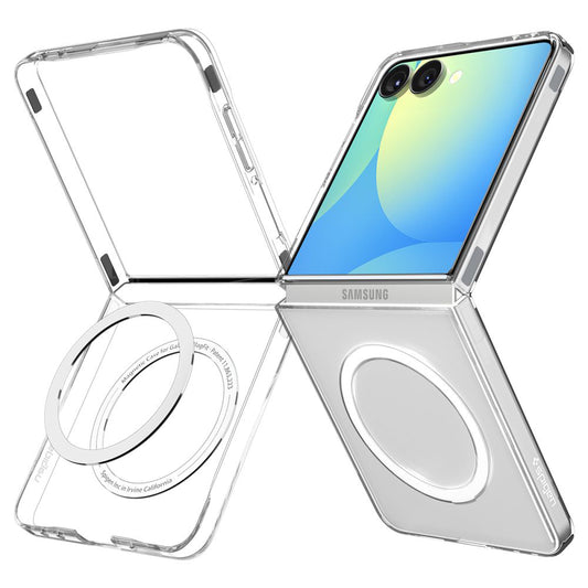 MagSafe-Hülle für Samsung Galaxy Z Flip7 F766, Spigen, Air Skin, Transparent ACS09556