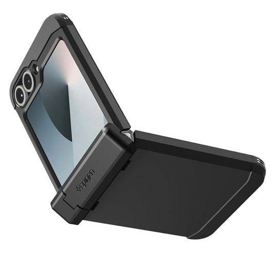 MagSafe hoesje voor Samsung Galaxy Z Flip7 FE F761 / Z Flip6 F741, Spigen, Tough Armor Pro, Zwart ACS09807