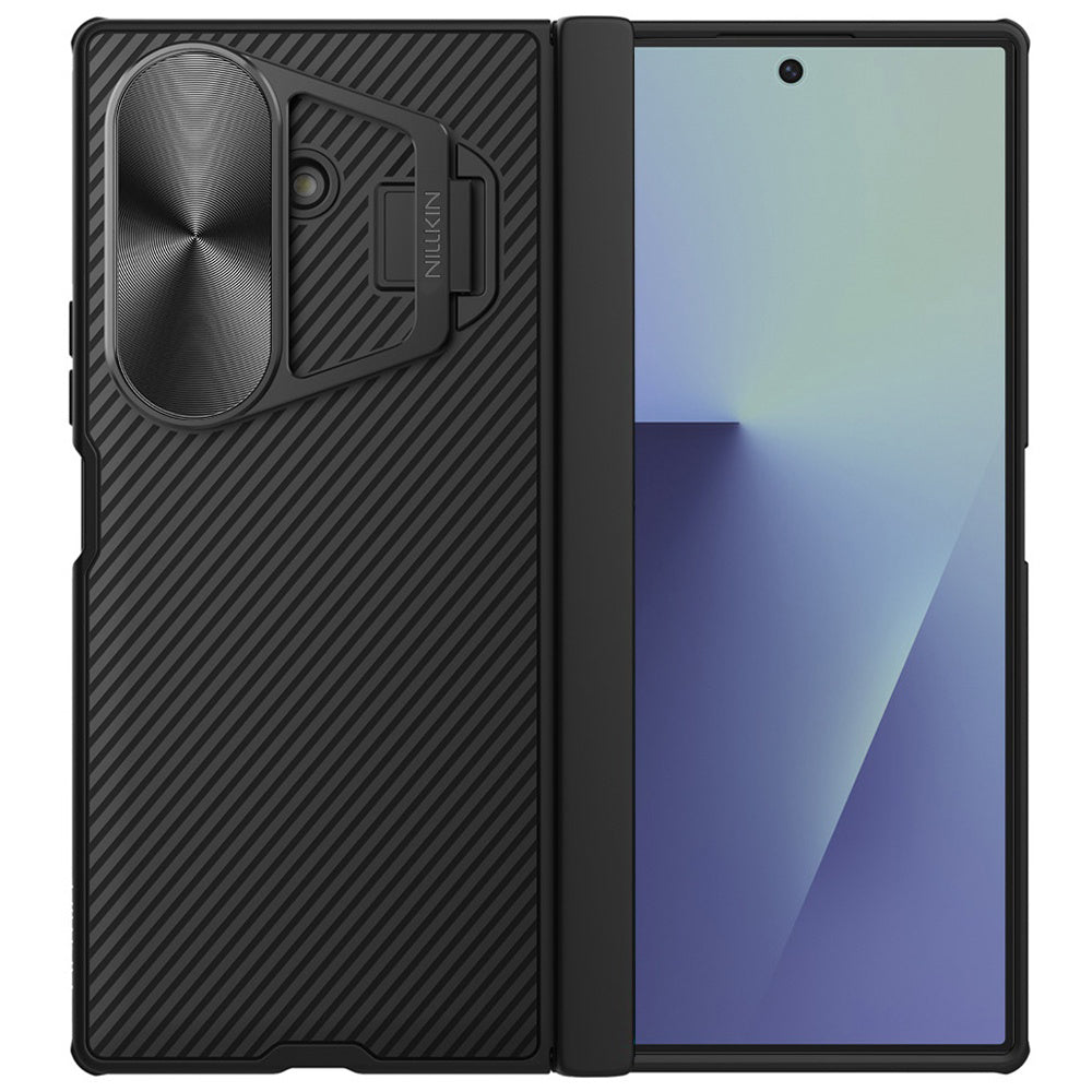 Coque MagSafe pour Samsung Galaxy Z Fold7 F966, Nillkin, CamShield Prop avec couverture d'objectif en métal, noire