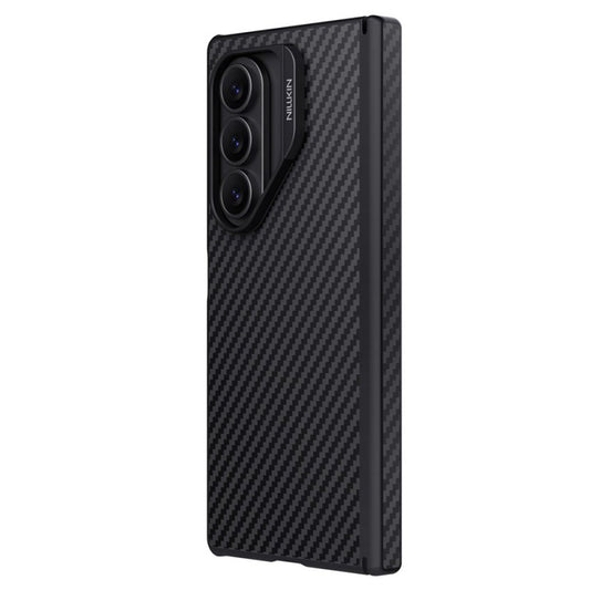 Coque MagSafe pour Samsung Galaxy Z Fold7 F966, Nillkin, Synthetic Fiber Pro, Noire