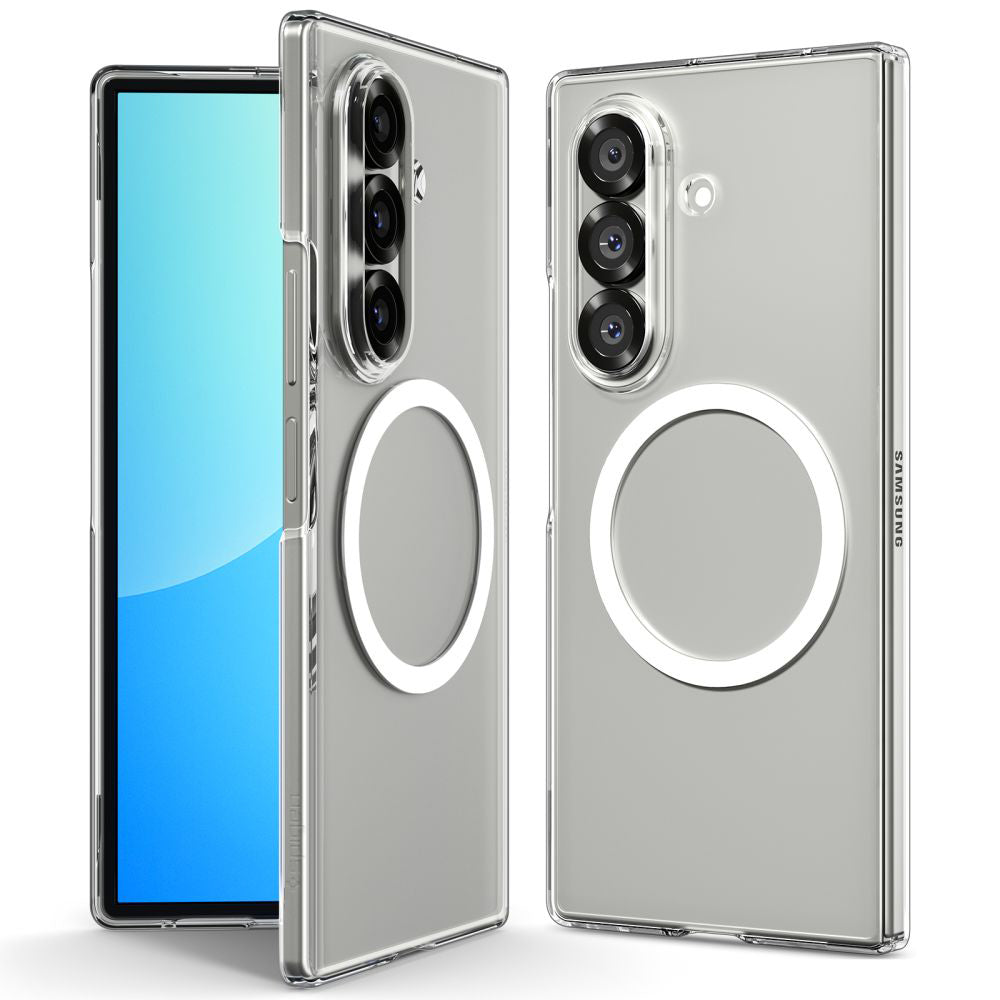 Étui MagSafe pour Samsung Galaxy Z Fold7 F966, Spigen, Air Skin, Transparent ACS09545