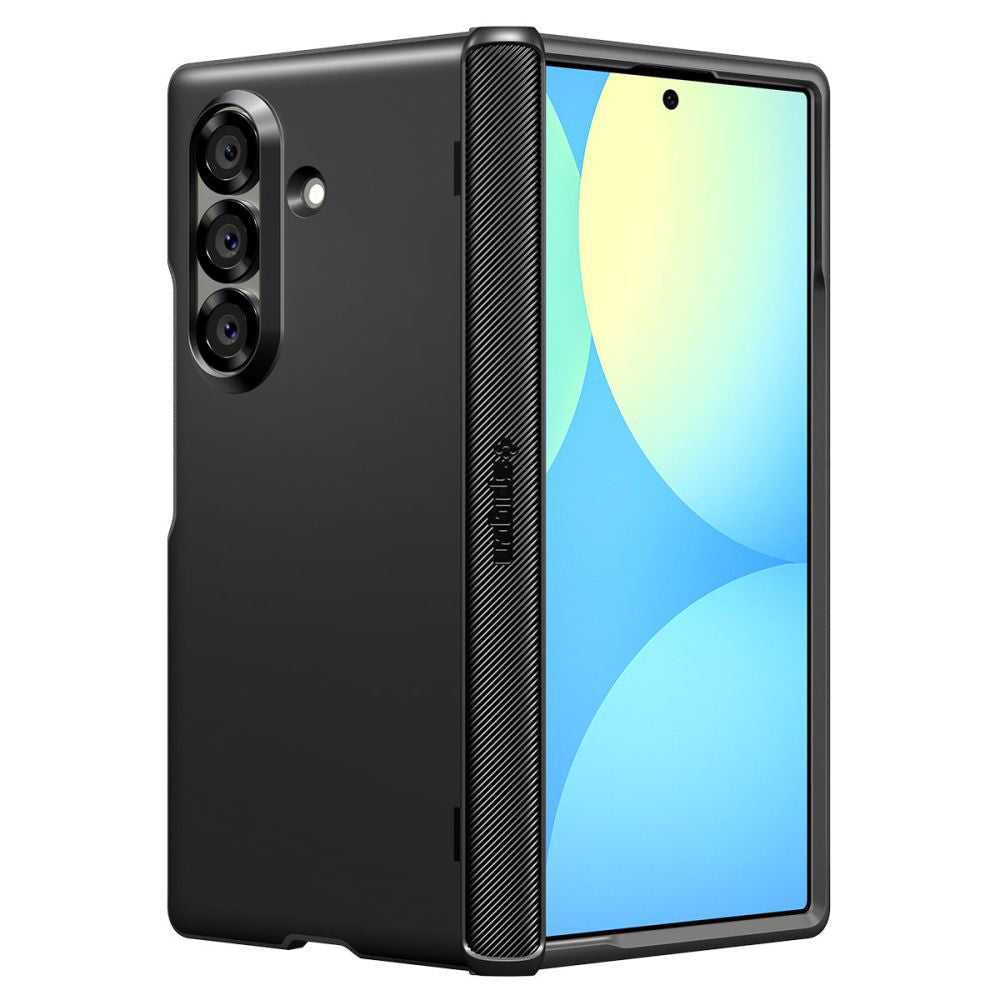 MagSafe hoesje voor Samsung Galaxy Z Fold7 F966, Spigen, Slim Armor Pro, Zwart ACS09551