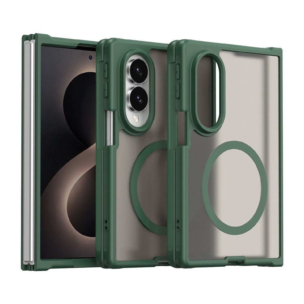 MagSafe-hoes voor Samsung Galaxy Z Fold8 F971, Techsuit, HaloFrost II, Groen
