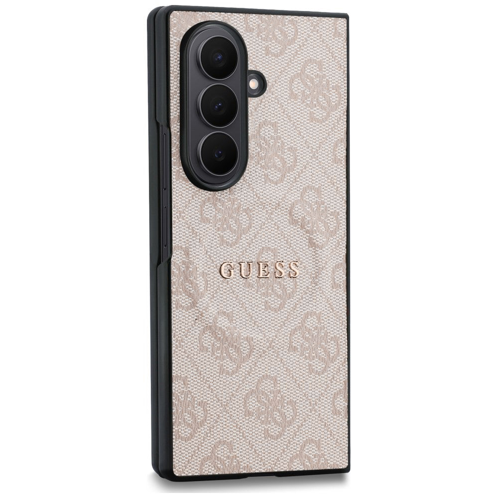 MagSafe-Hülle für Samsung Galaxy Z Fold8 Ultra F976, Guess, 4G Leather Classic, Rosa