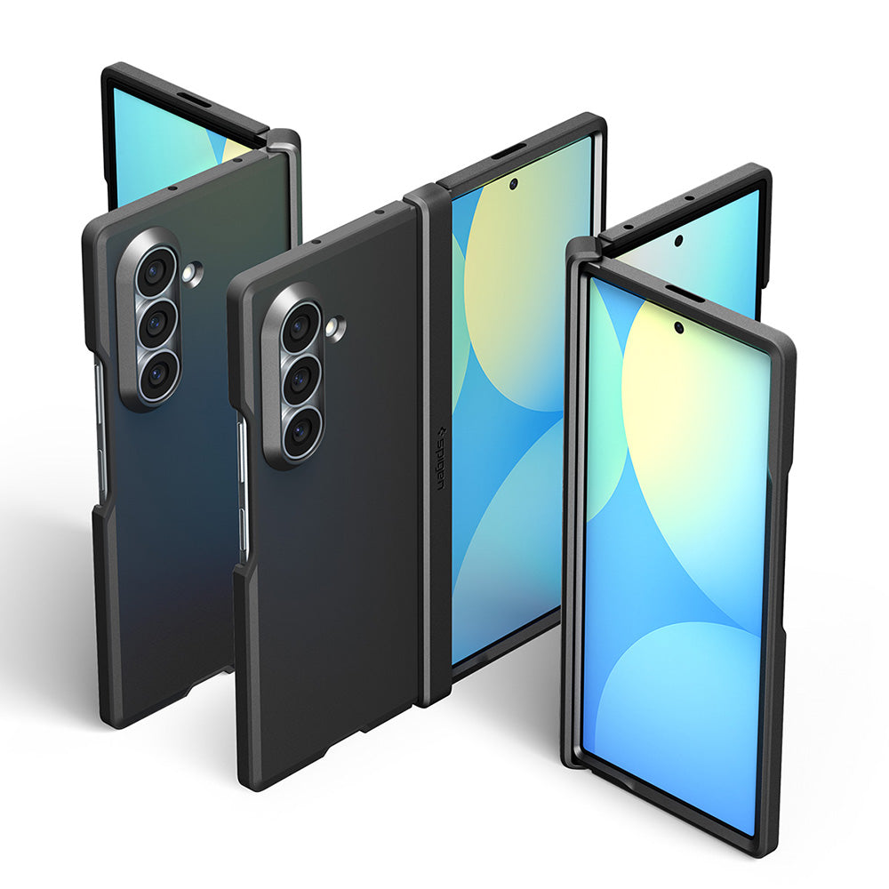 Coque MagSafe pour Samsung Galaxy Z Fold8 Ultra F976, Spigen, Tough Armor Pro, Noire ACS11507