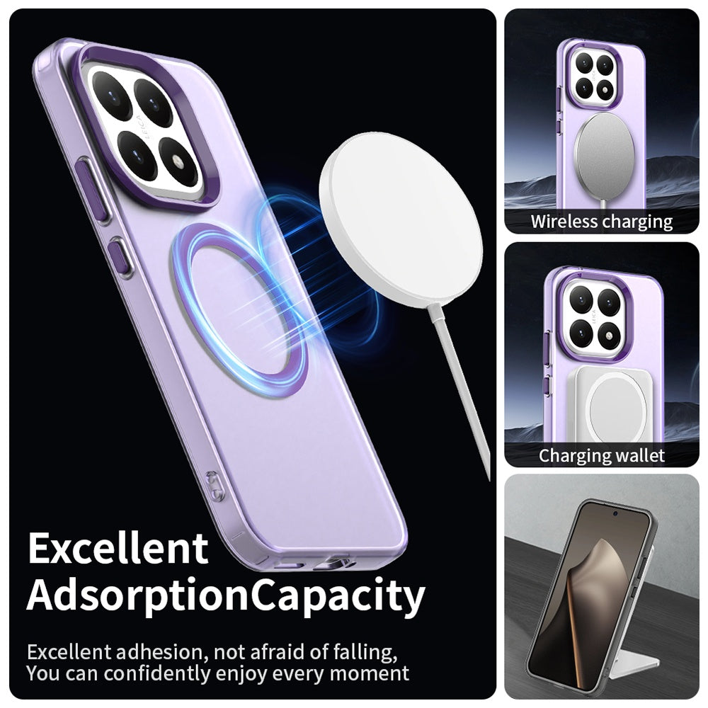 Étui MagSafe pour Xiaomi 15T, Techsuit, CandyCase, Violet