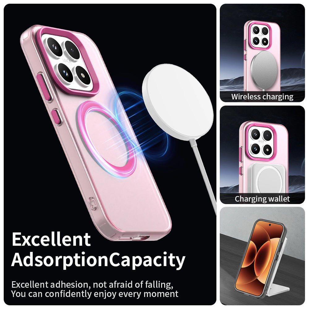 MagSafe Case for Xiaomi 17, Techsuit, CandyCase, Pink