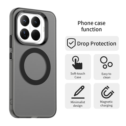 MagSafe-hoesje voor Xiaomi 17T Pro, Techsuit, CandyCase, Zwart