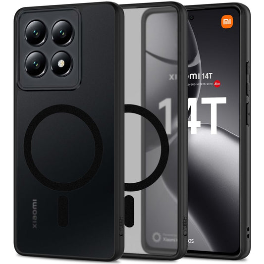 MagSafe hoesje voor Xiaomi 14T, Tech-Protect, Magmat, zwart