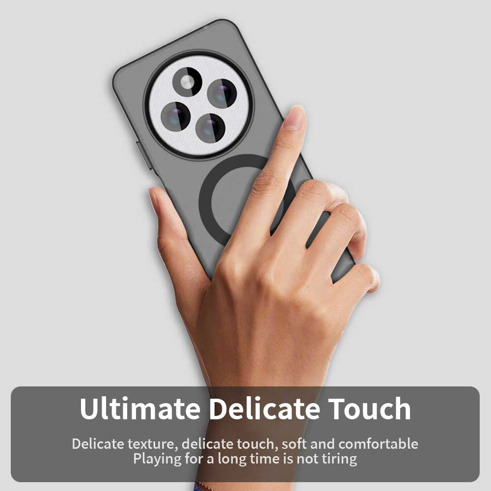 Coque MagSafe pour Xiaomi Poco C75 / Redmi 14C, Techsuit, CandyCase, Noire