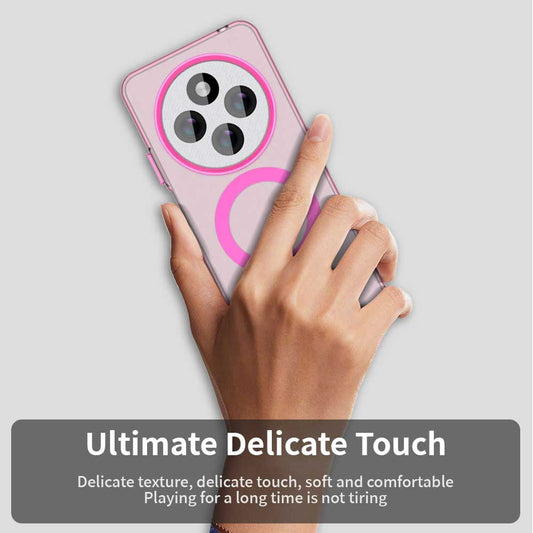 Coque MagSafe pour Xiaomi Poco C75 / Redmi 14C, Techsuit, CandyCase, Rose