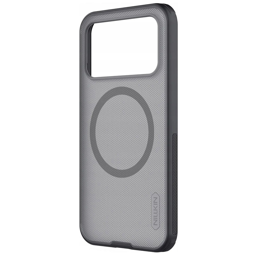 MagSafe-hoesje voor Xiaomi Poco F8 Pro, Nillkin, Super Shield Pro, Zwart Transparant Satiné
