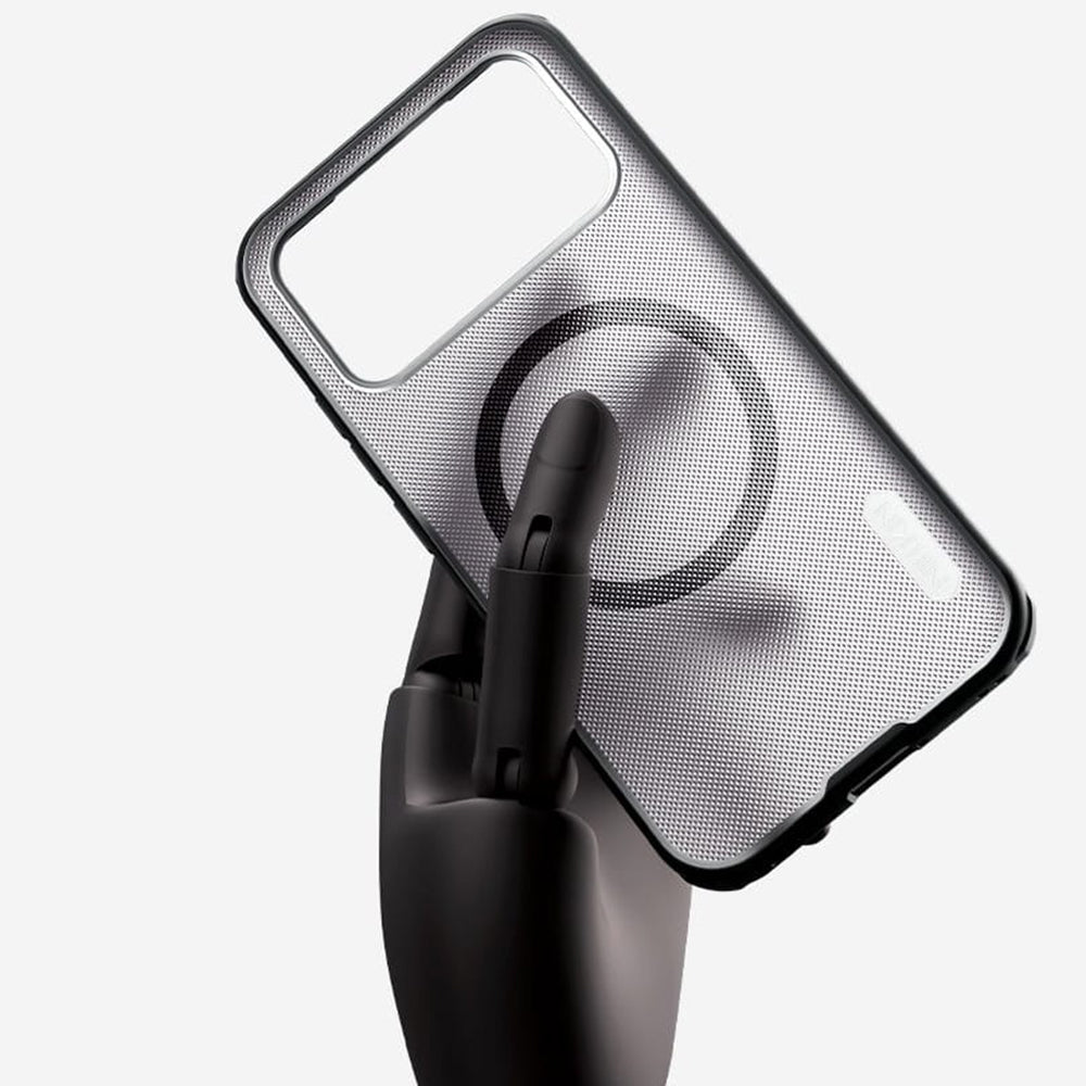 MagSafe-hoesje voor Xiaomi Poco F8 Pro, Nillkin, Super Shield Pro, Zwart Transparant Satiné