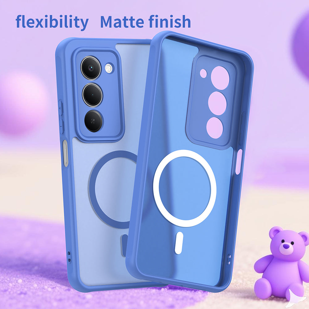 MagSafe Case for Xiaomi Redmi 15 5G / 15 4G, Techsuit, HaloFrost II, Blue