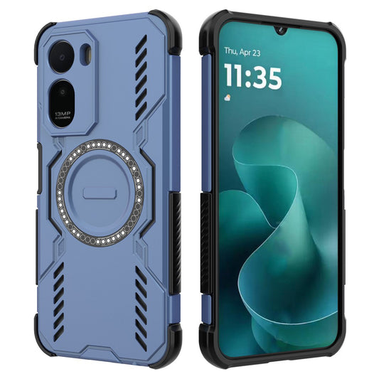 MagSafe-hoes voor Xiaomi Redmi A7 Pro 4G, Techsuit, ArmorMag, Blauw