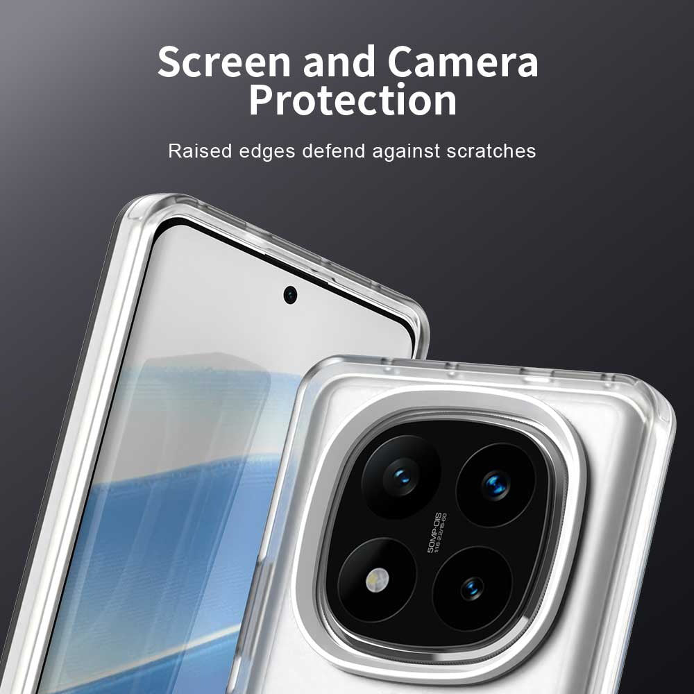 Coque MagSafe pour Xiaomi Redmi Note 14 Pro 4G, Techsuit, CandyCase, Blanche