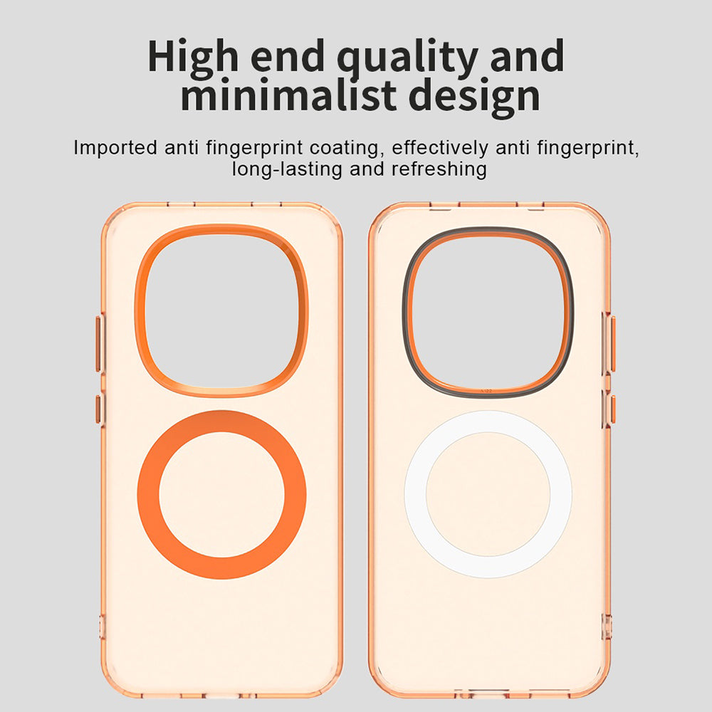 MagSafe hoesje voor Xiaomi Redmi Note 15 Pro 5G, Techsuit, CandyCase, Oranje