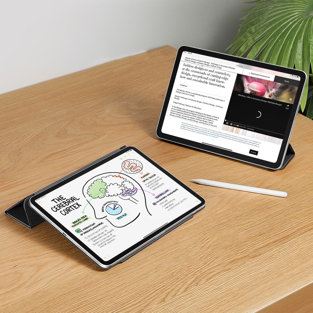 Étui pour Apple iPad Pro 13 (2024), ESR, Rebound, Noir