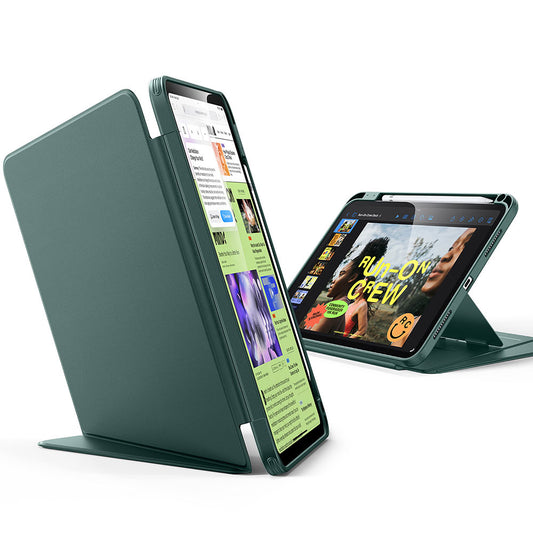 Hoes voor Apple iPad (2025) / (2022), ESR, Flip Hybrid met Potloodhouder, Groen