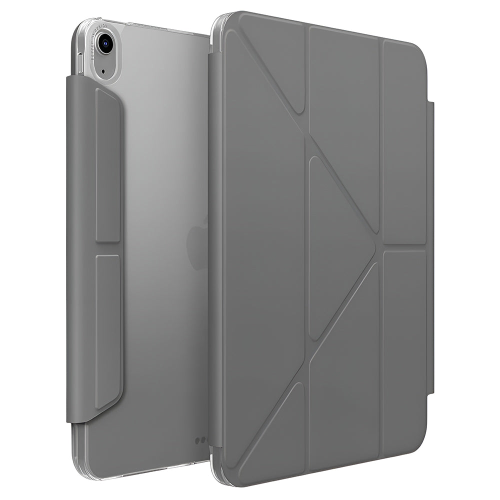 Étui pour Apple iPad (2025), UNIQ, Camden Click, Gris