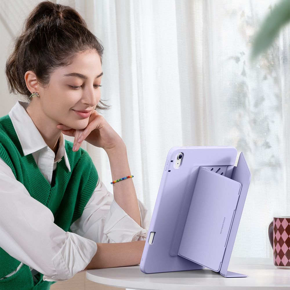 Coque pour Apple iPad Air 11 (2026) / iPad Air 11 (2025) / Air 11 (2024) / Air (2022) / Air (2020), ESR, Flip Hybrid, Violet