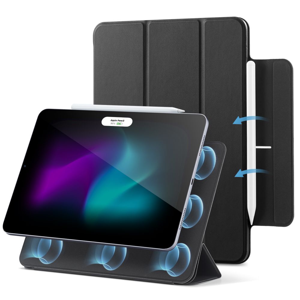 Étui pour Apple iPad Pro 13 (2024), ESR, Rebound, Noir