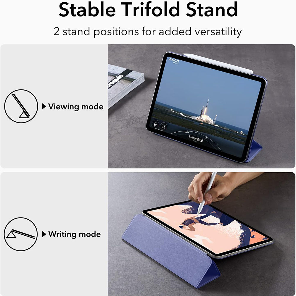 Étui pour Apple iPad Air 11 (2024) / Air (2022) / Air (2020) / Pro 11 (2018), ESR, Rebound, Violet