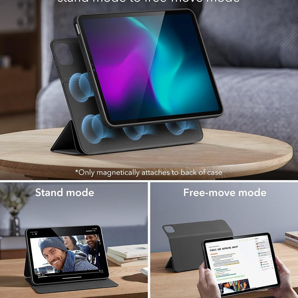 Hoes voor Apple iPad Air 11 (2026) / iPad Air 11 (2025) / Air 11 (2024) / Air (2022) / Air (2020), ESR, Rebound Hybrid, Grijs