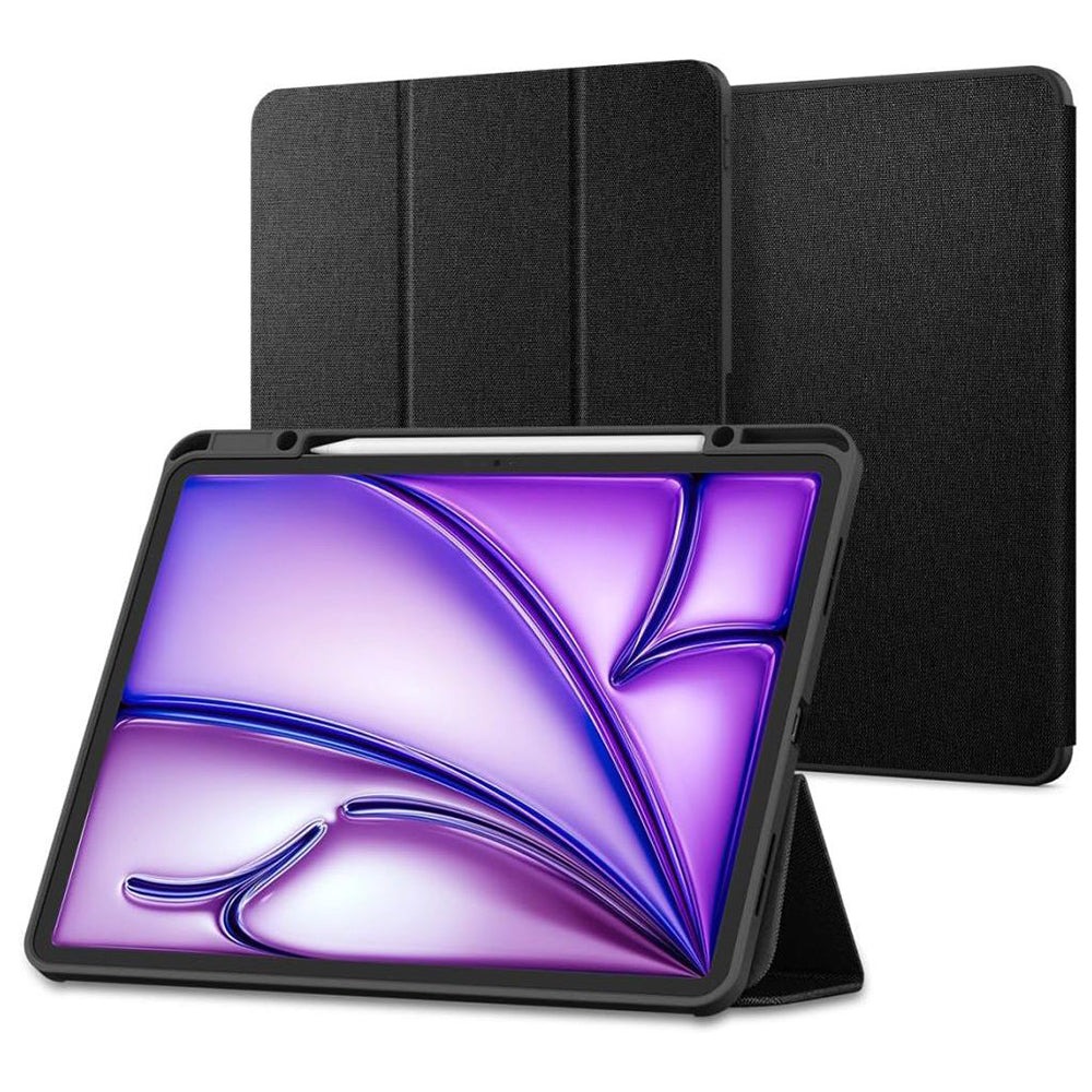 Hoes voor Apple iPad Air 11 (2026) / iPad Air 11 (2025) / Air 11 (2024) / Air (2022) / Air (2020), Spigen, Urban Fit, Zwart ACS07754
