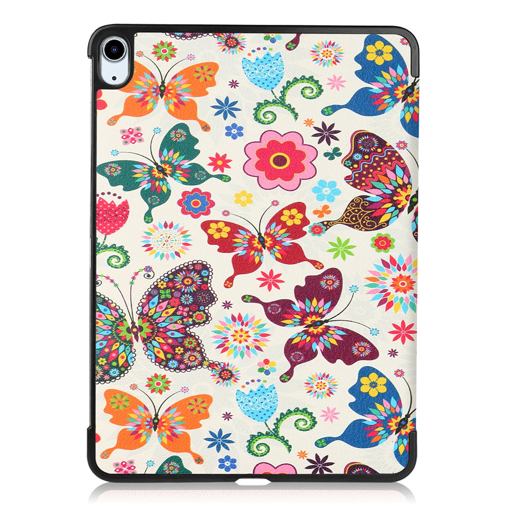 Coque pour Apple iPad Air 11 (2026) / iPad Air 11 (2025) / Air 11 (2024), Techsuit, FoldPro Butterfly, Multicolore