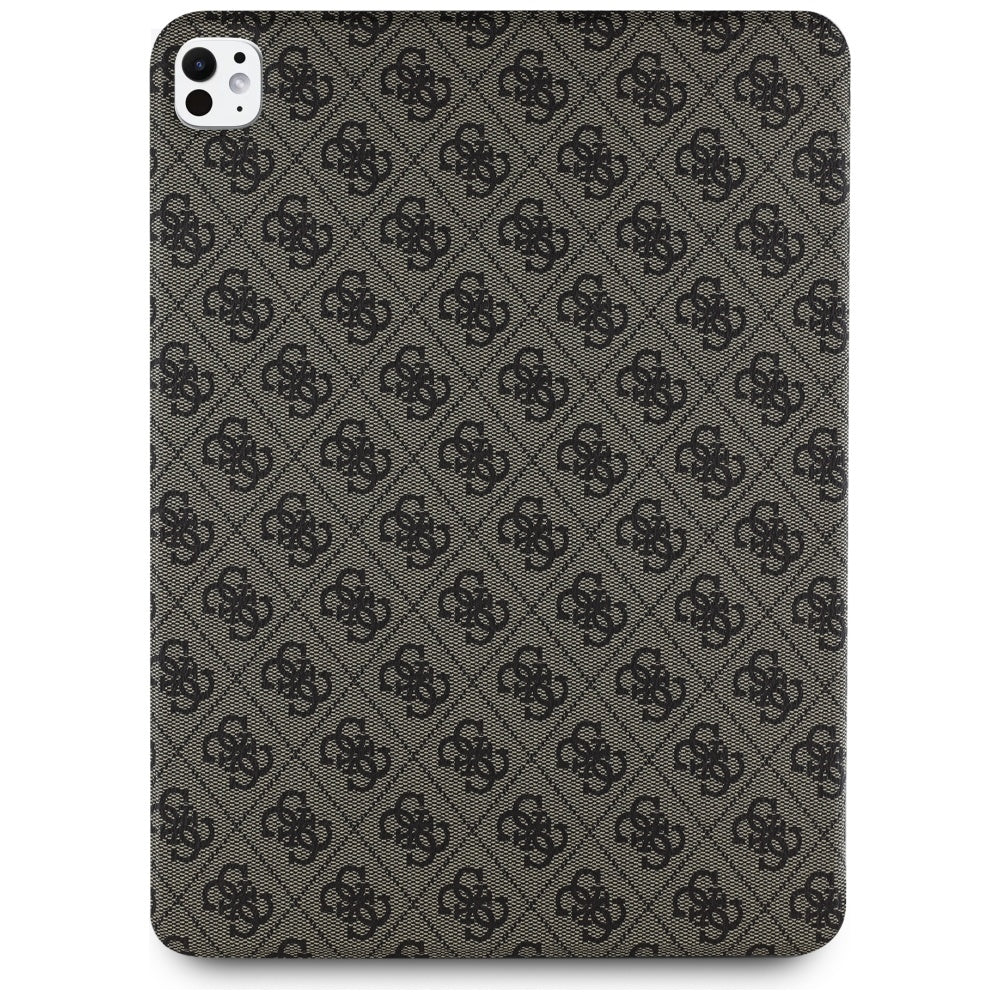 Hoes voor Apple iPad Air 13 (2026) / Air 13 (2025) / Air 13 (2024), Guess, 4G Groot Logo, Bruin