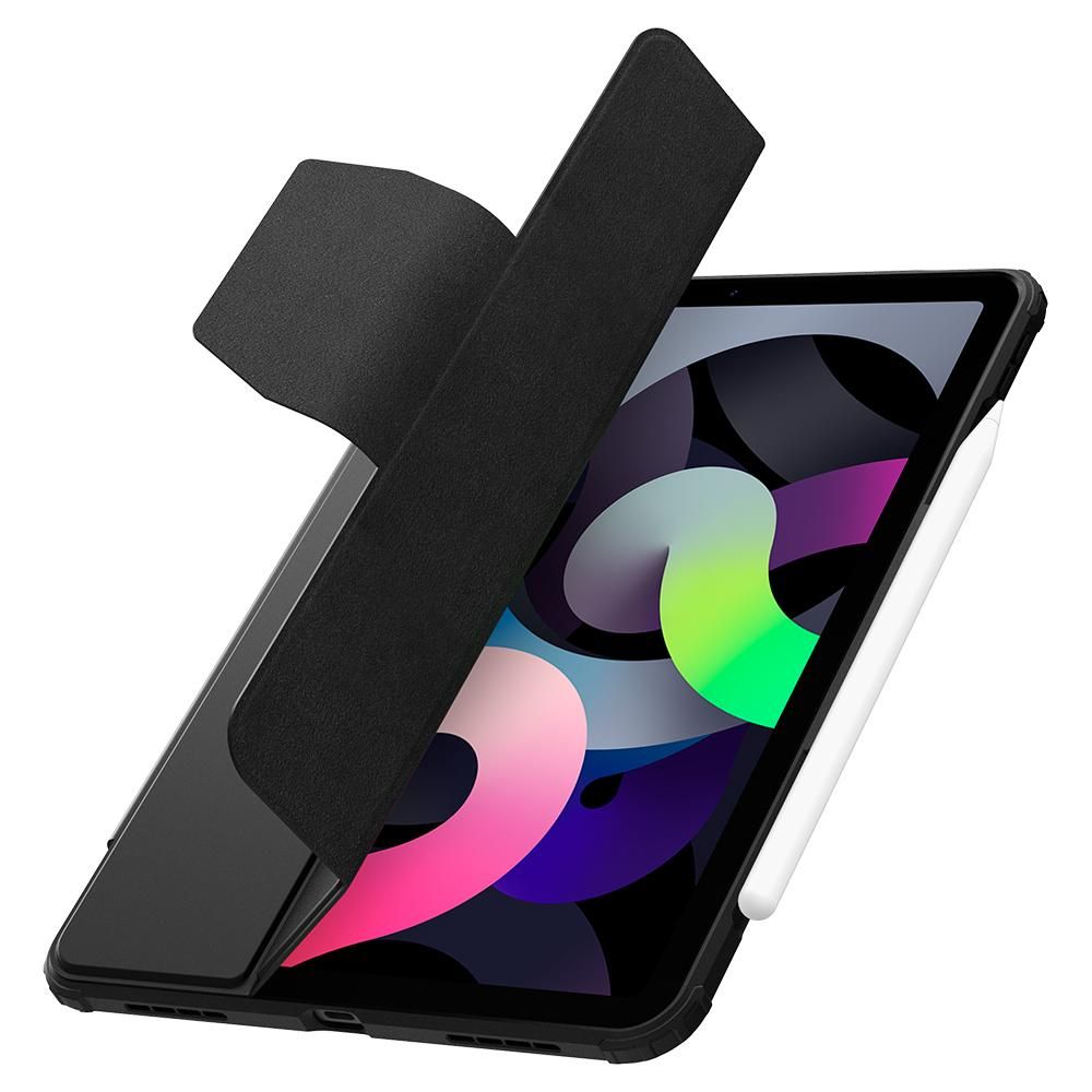 Hoes voor Apple iPad Air (2022) / Air (2020), Spigen, Ultra Hybrid Pro, Zwart