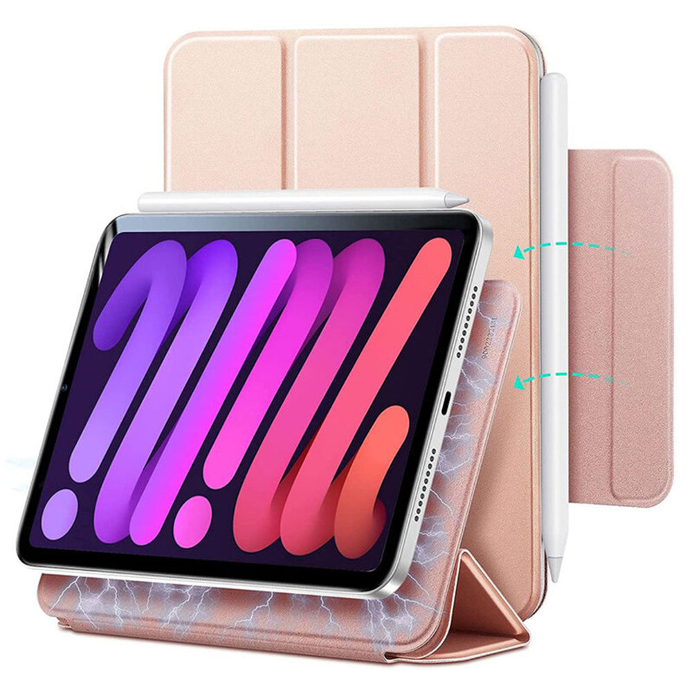 Étui pour Apple iPad mini (2024) / mini (2021), ESR, Rebound, Rose Doré